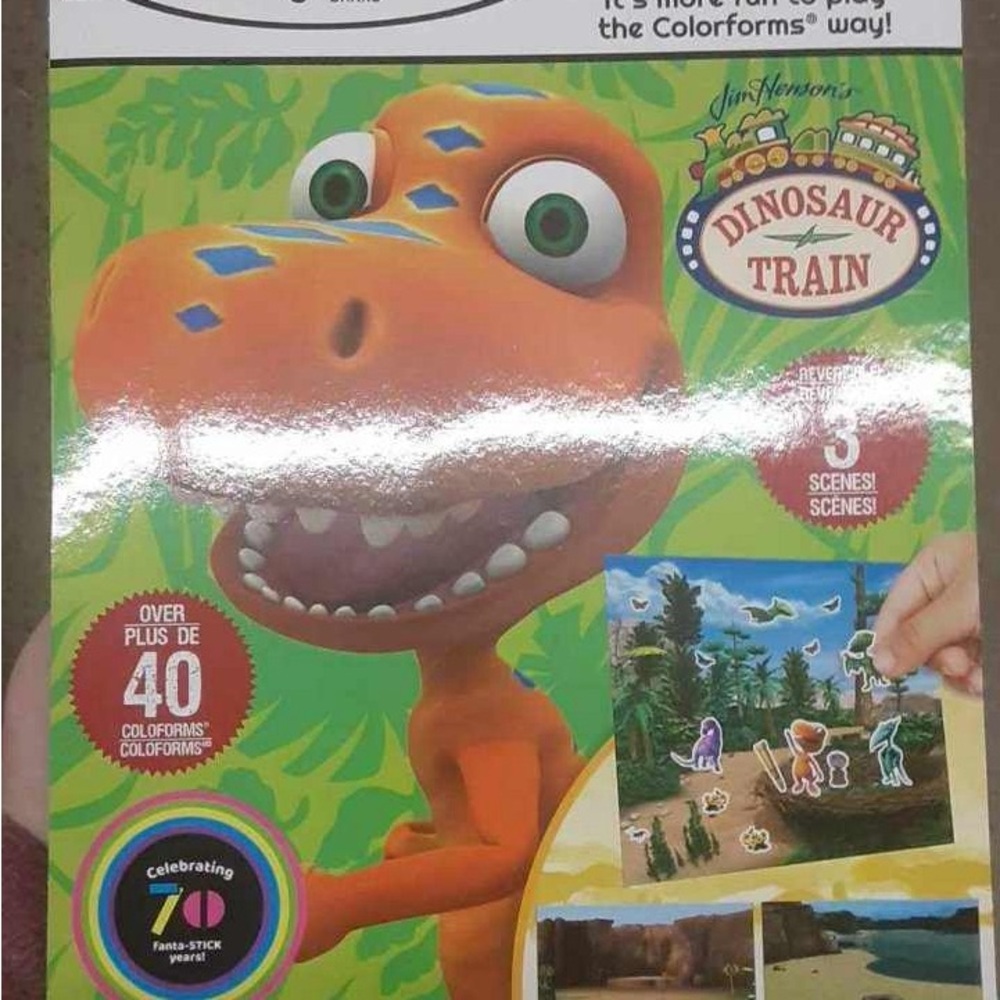 Jim Henson's Dinosaur Train Colorforms Set